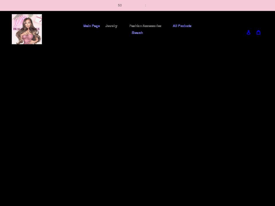 beautyboutiquexo.com shopify website screenshot