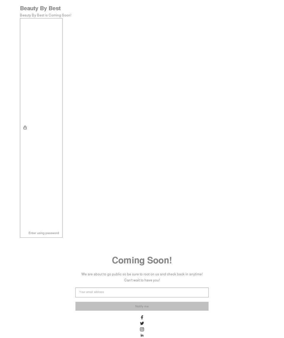 beautybybest.com shopify website screenshot