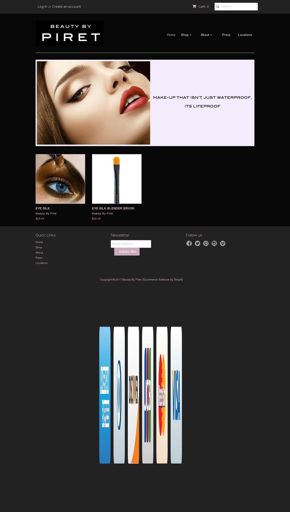 beautybypiret.com shopify website screenshot