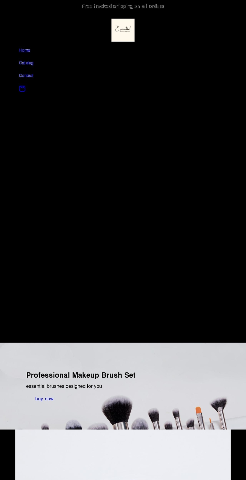 beautyessential.org shopify website screenshot