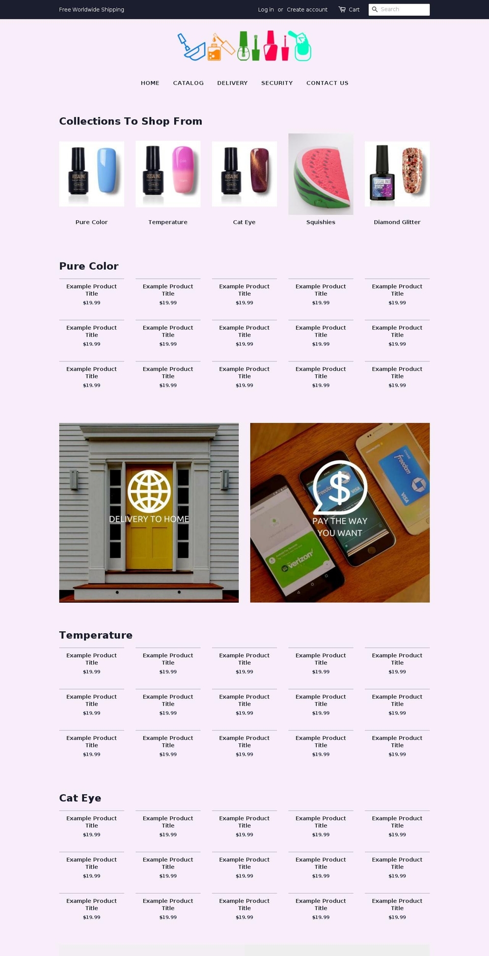 beautyexpressco.com — Shopify storefront screenshot