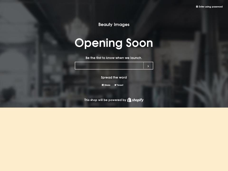 beautyimagesonline.com shopify website screenshot