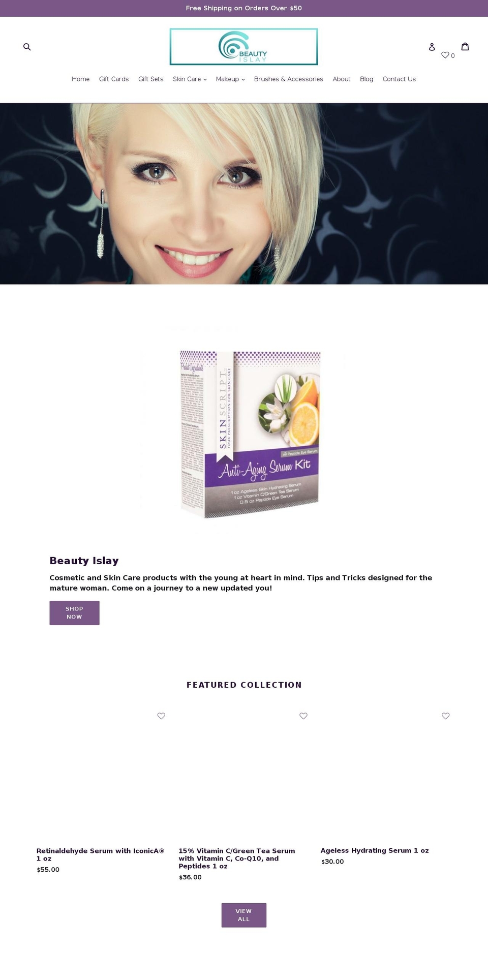 beautyislay.com — Shopify storefront screenshot