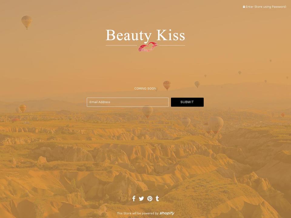 beautykissus.com shopify website screenshot