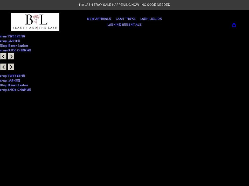 beautylashco.com shopify website screenshot