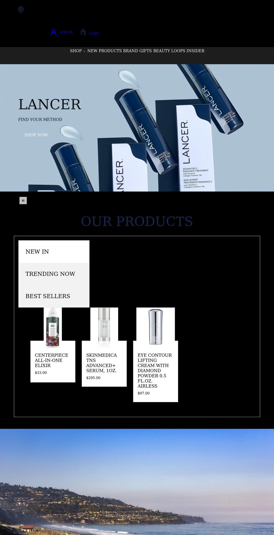 beautyloops.com shopify website screenshot