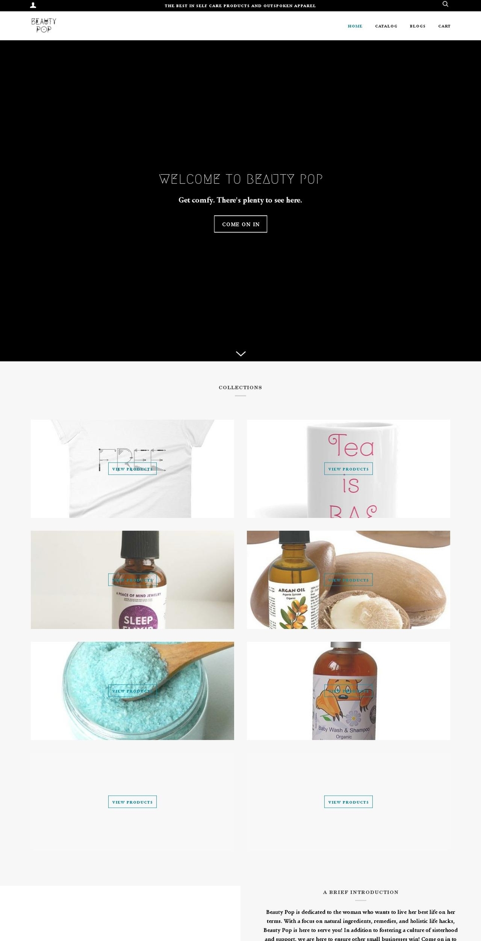 beautypop.us shopify website screenshot