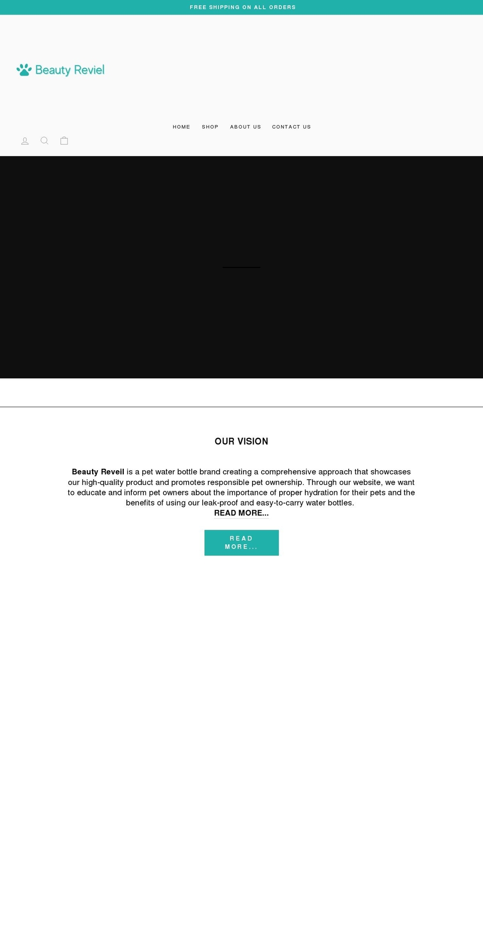 beautyreveil.com shopify website screenshot