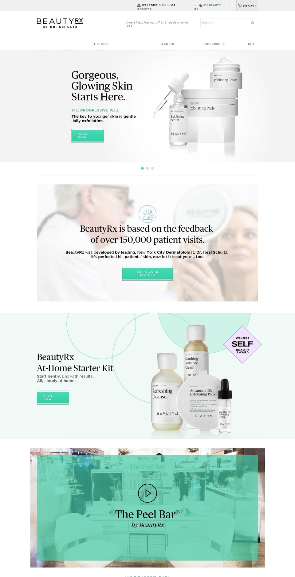[Mob-20-Feb-18] Beauty RX [BR-248] Shopify theme site example beautyrx.co