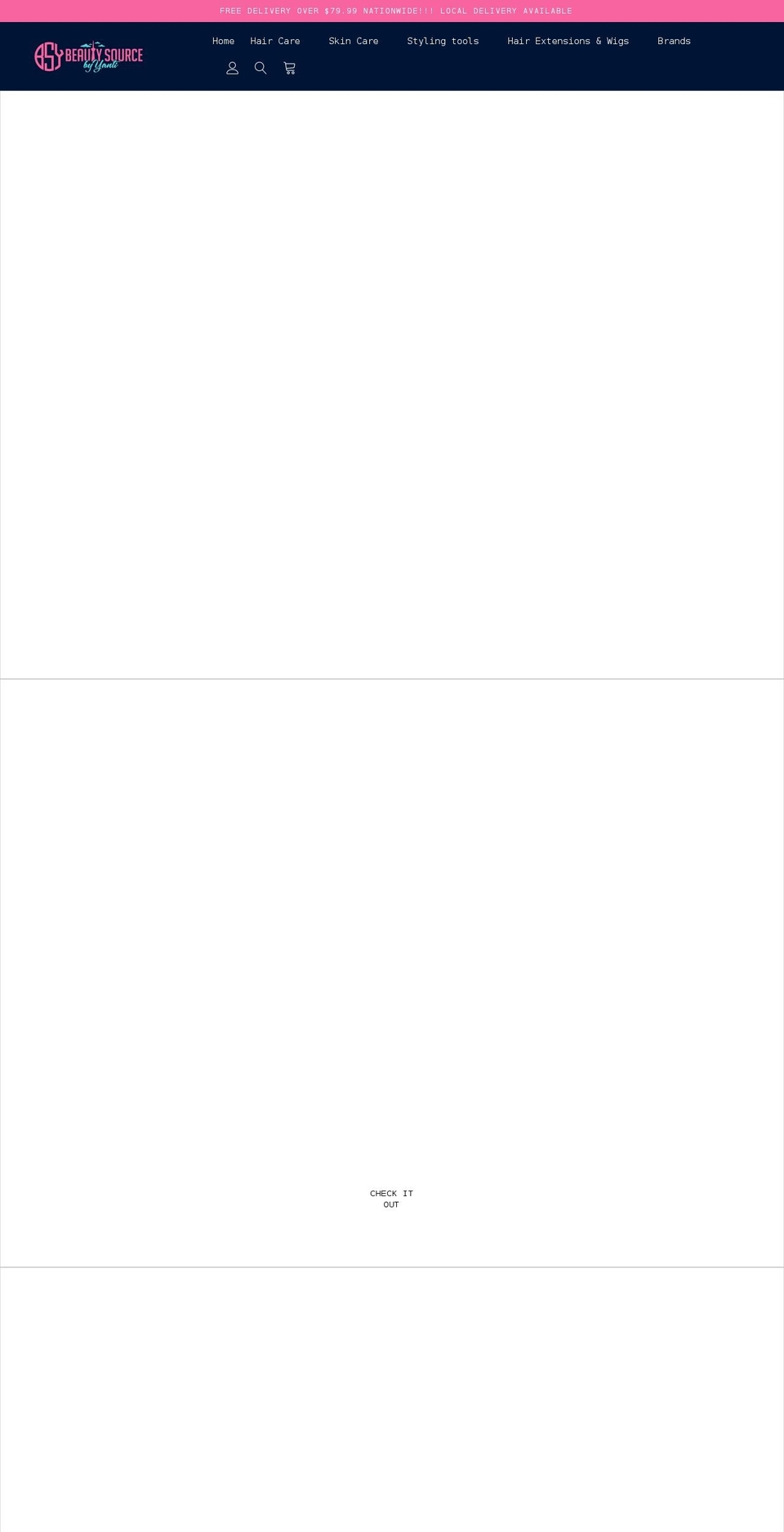 beautysource.ca shopify website screenshot