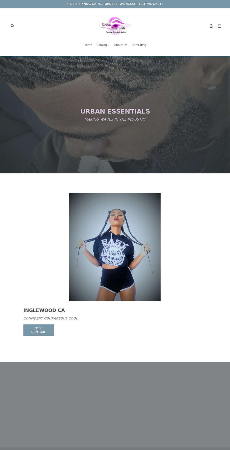 beautysupplyue.com — Shopify storefront screenshot