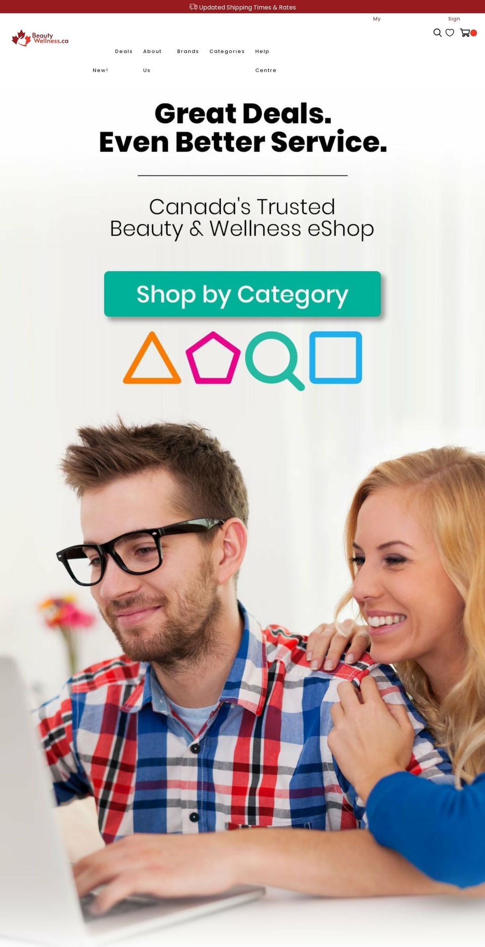 beautywellness.ca shopify website screenshot