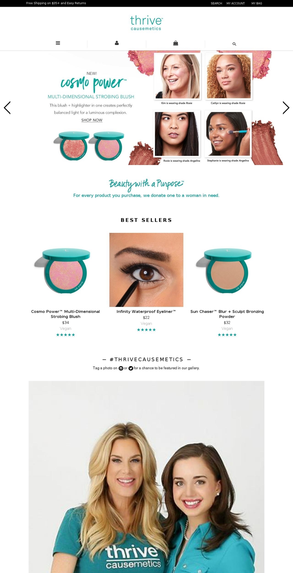 beautywithapurpose.org shopify website screenshot