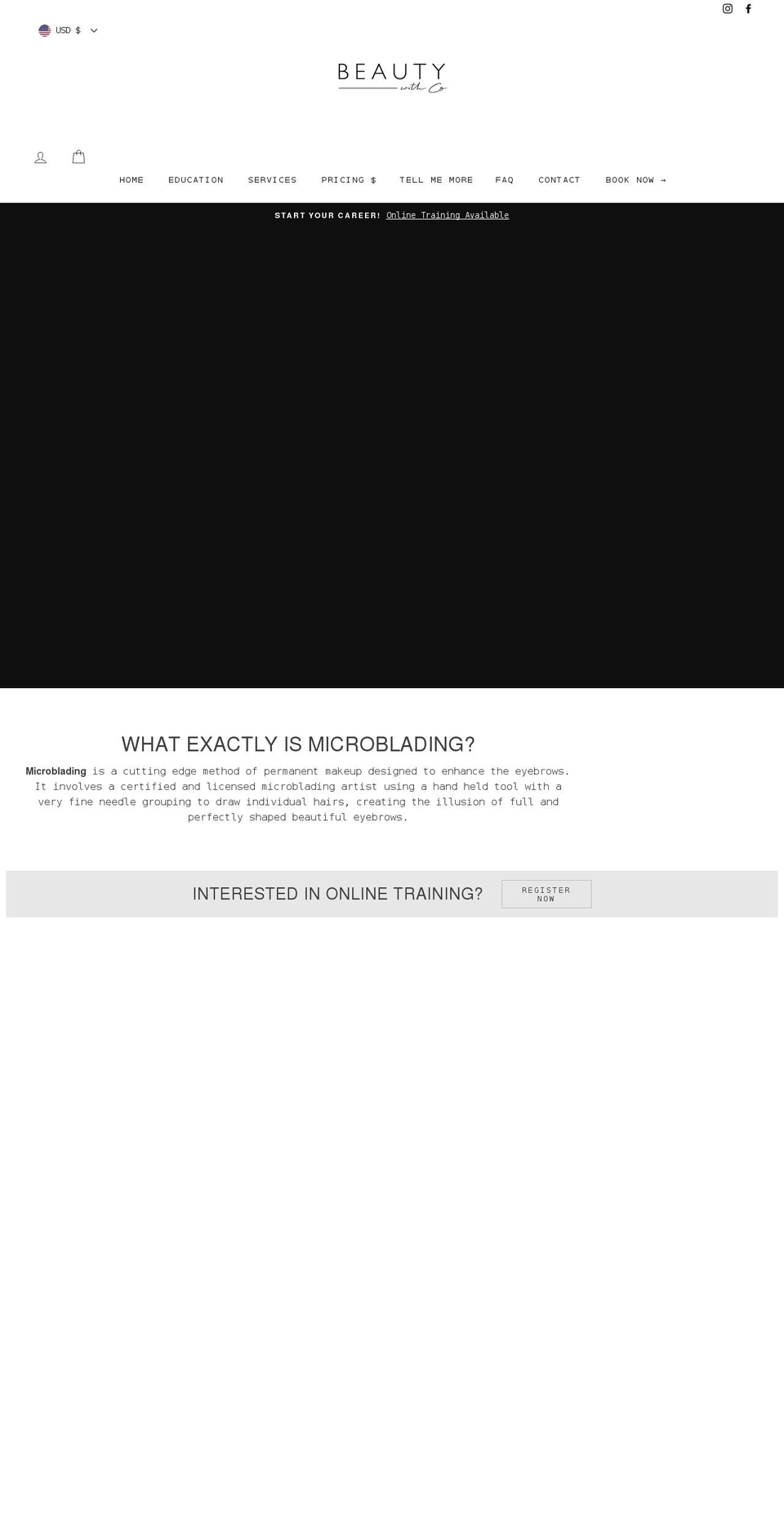 beautywithco.com shopify website screenshot