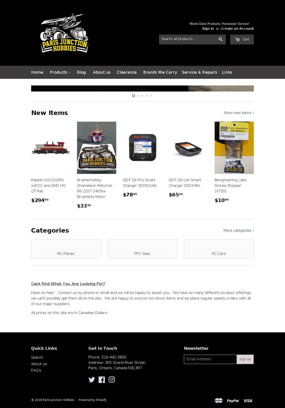 beaverfpv.com shopify website screenshot