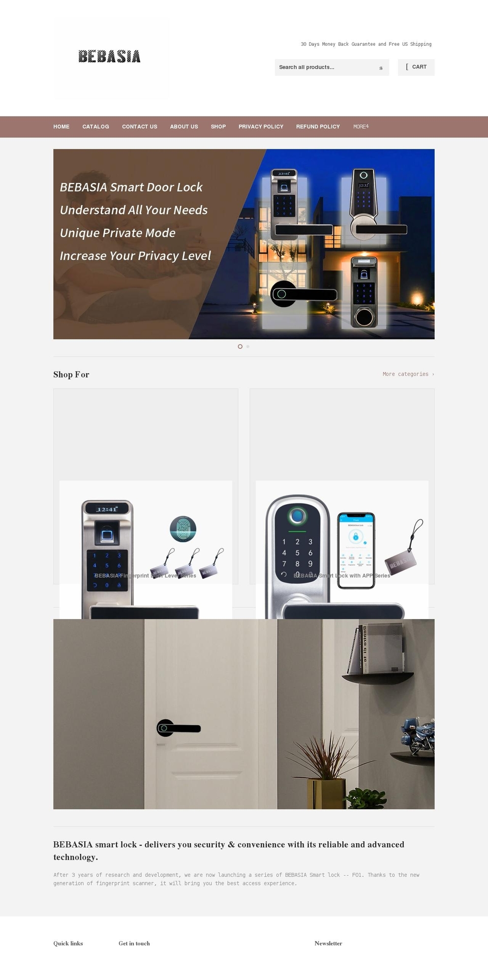 bebasia.net shopify website screenshot