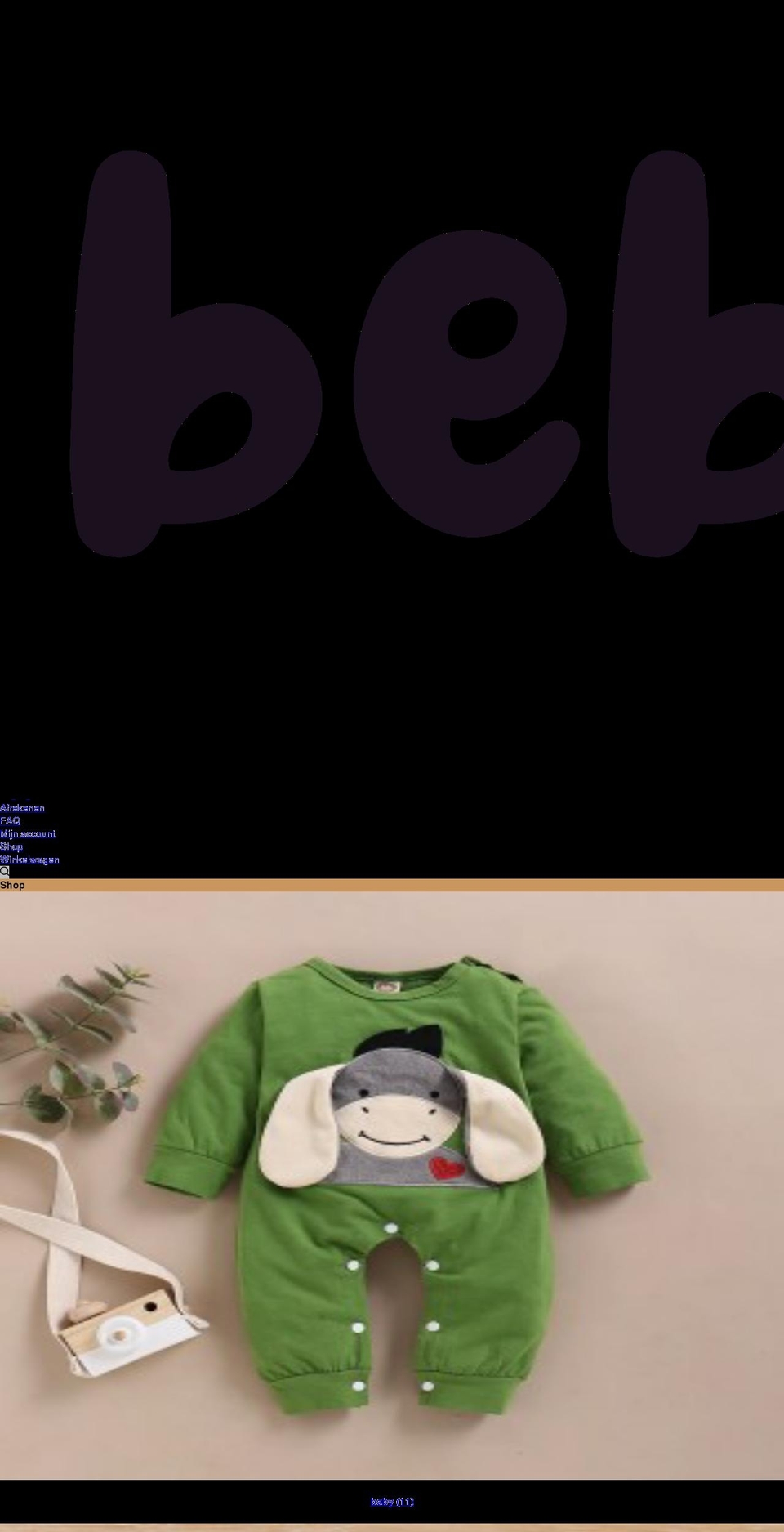 bebejojo.com — Shopify storefront screenshot