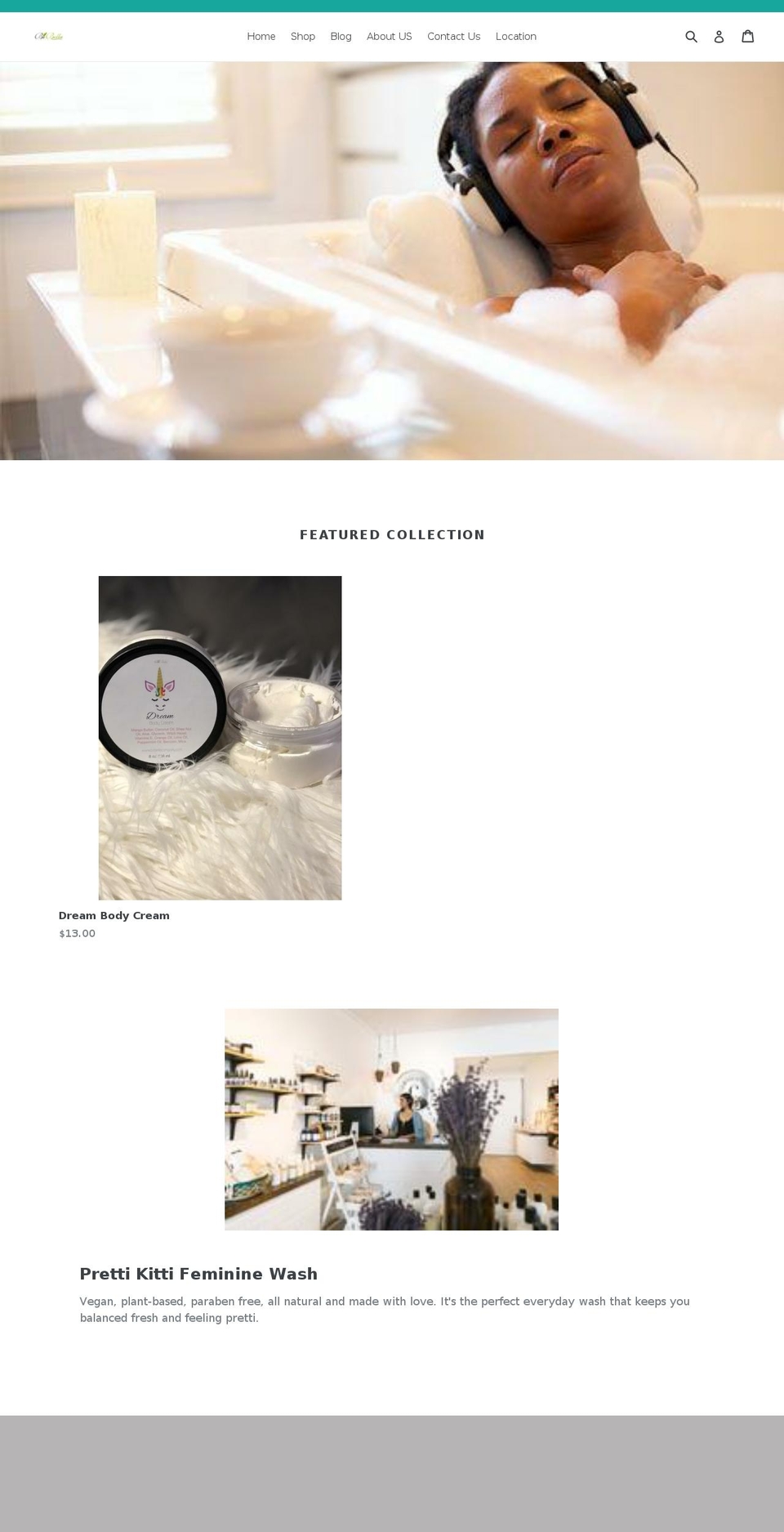 bebellacompany.com — Shopify storefront screenshot