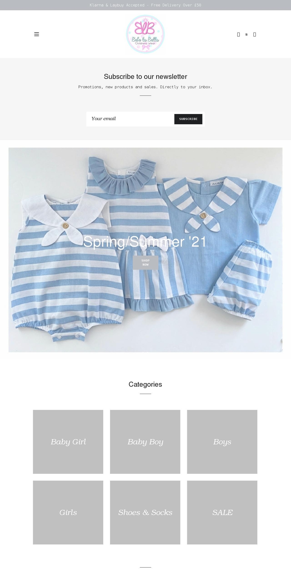 bebelobello.com shopify website screenshot