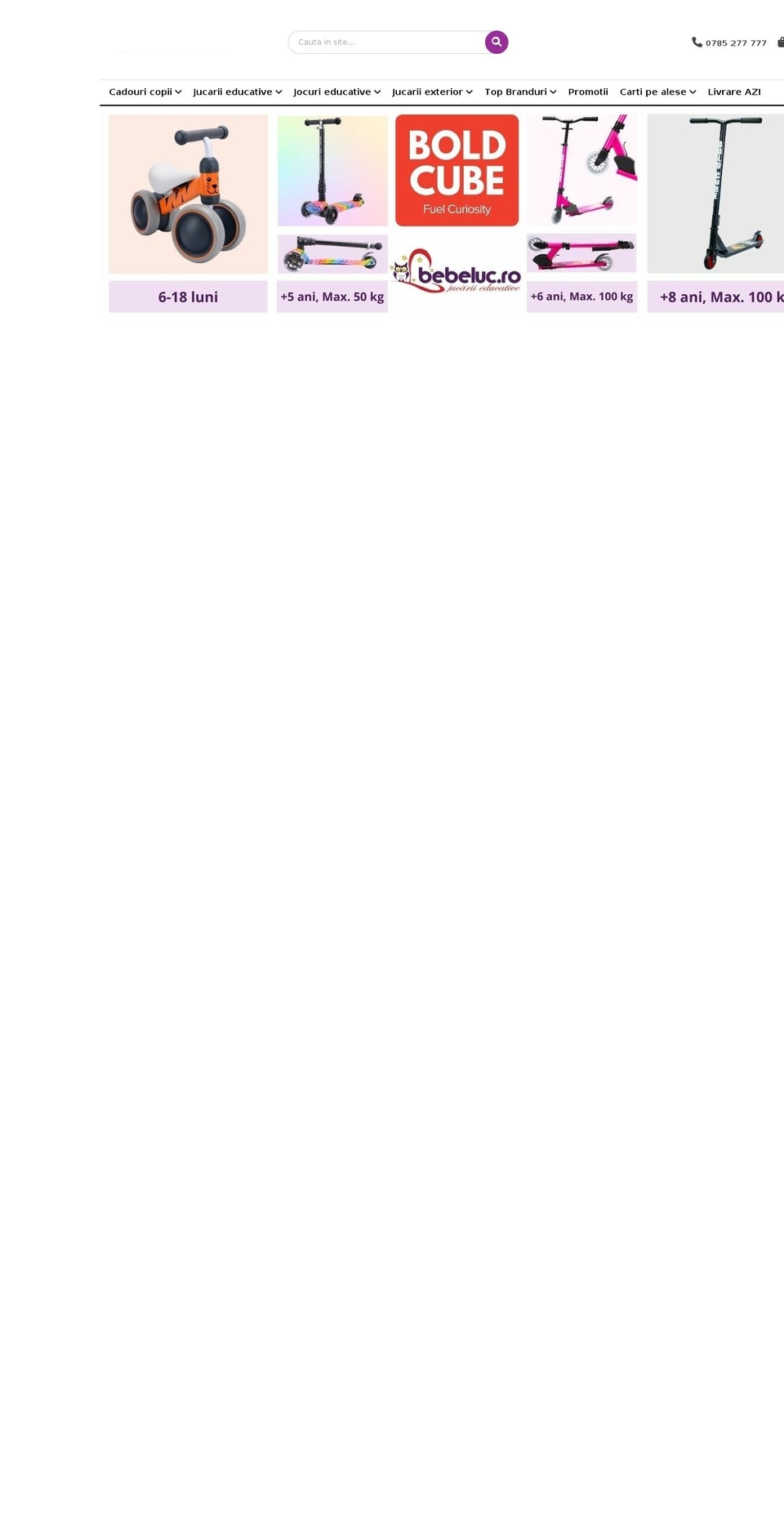 bebeluc.com — Shopify storefront screenshot