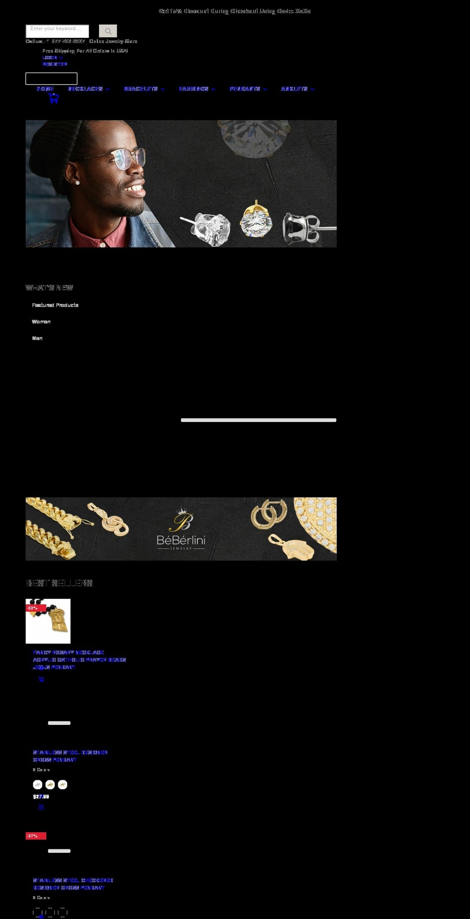 Kala-allinone-v Shopify theme site example beberlinijewelry.com