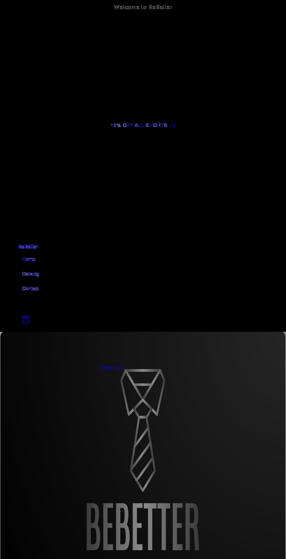 bebetter.clothing shopify website screenshot