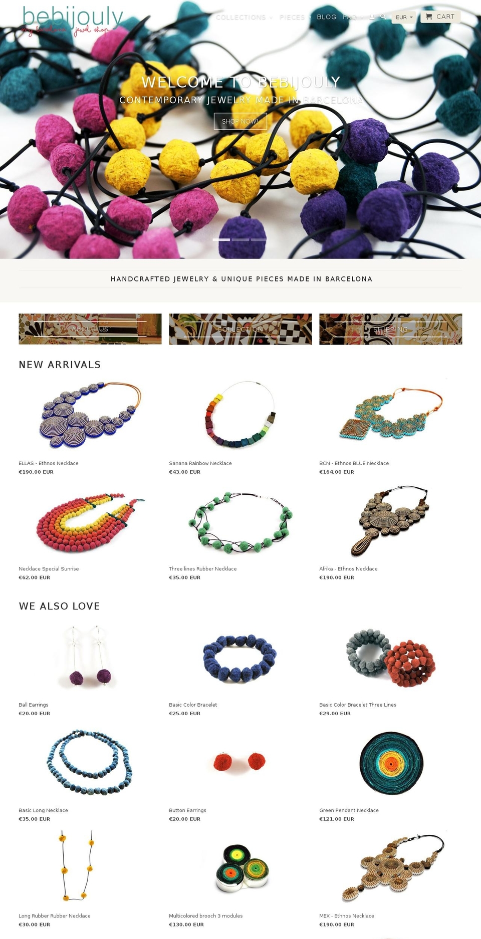 bebijouly.com shopify website screenshot