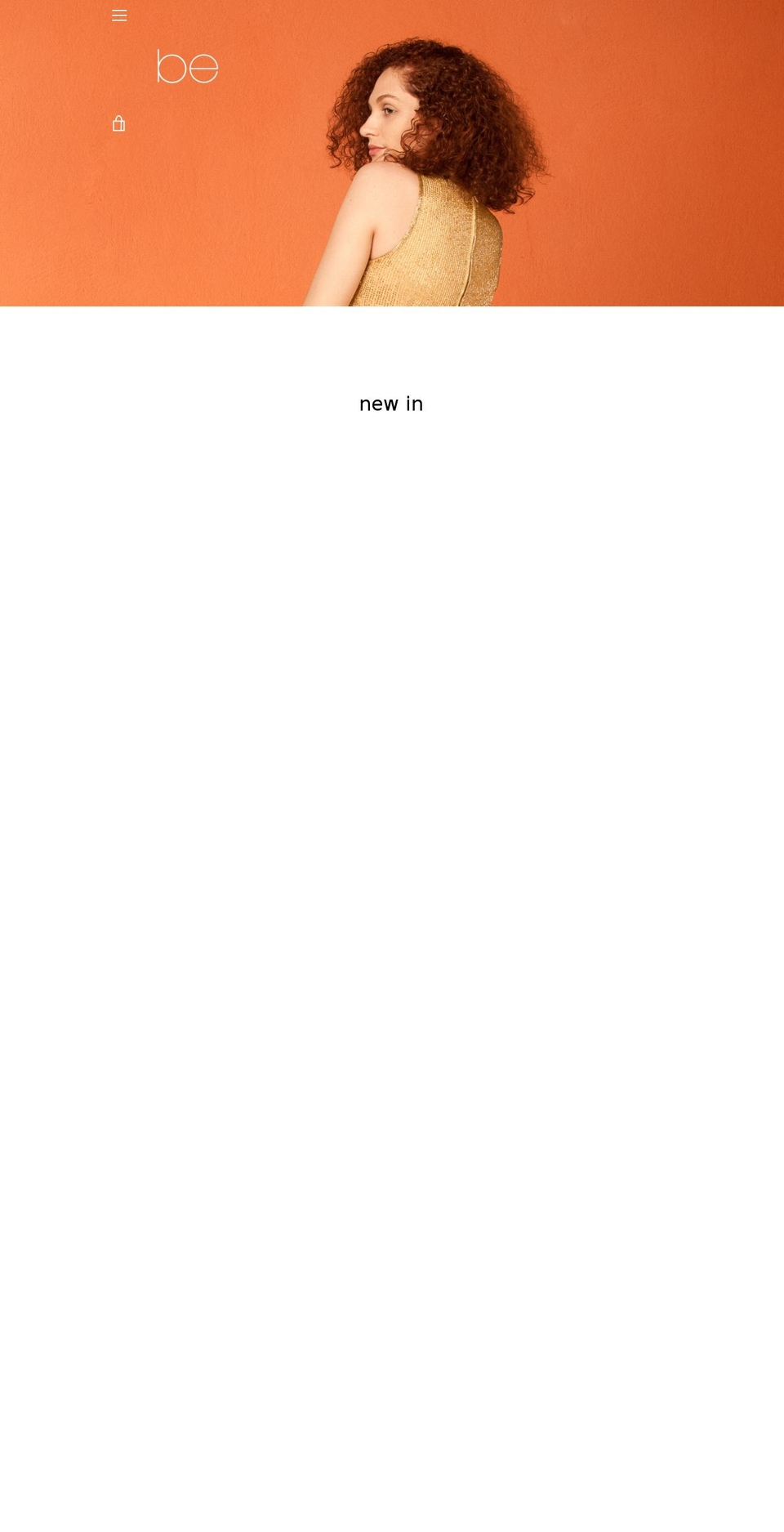 bebrecho.com — Shopify storefront screenshot