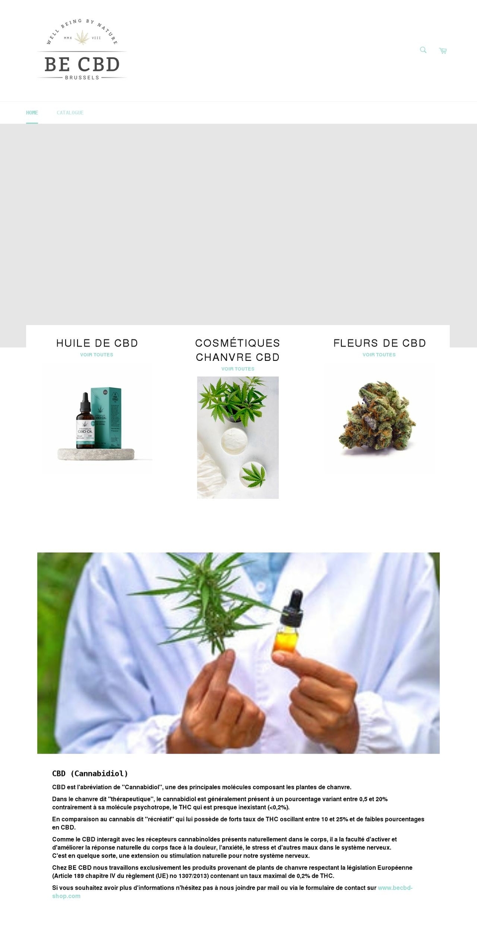 becbd-shop.com shopify website screenshot