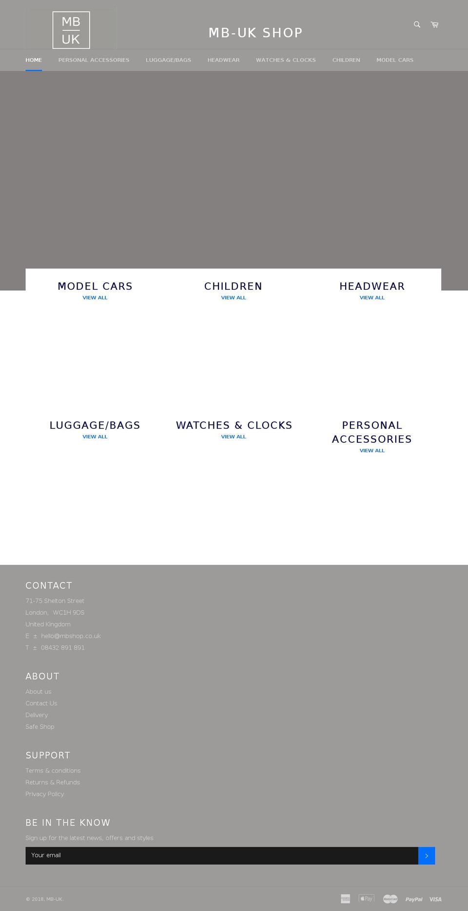beckers-shop.com — Shopify storefront screenshot