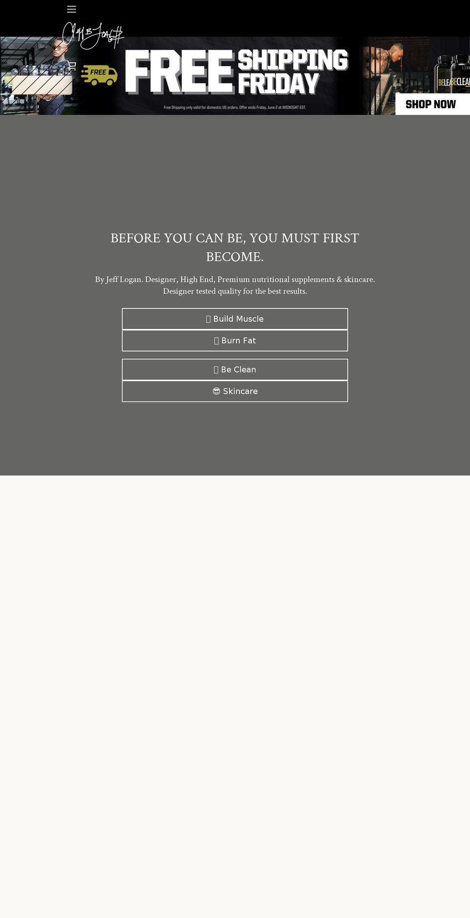 becomesupplements.com — Shopify storefront screenshot
