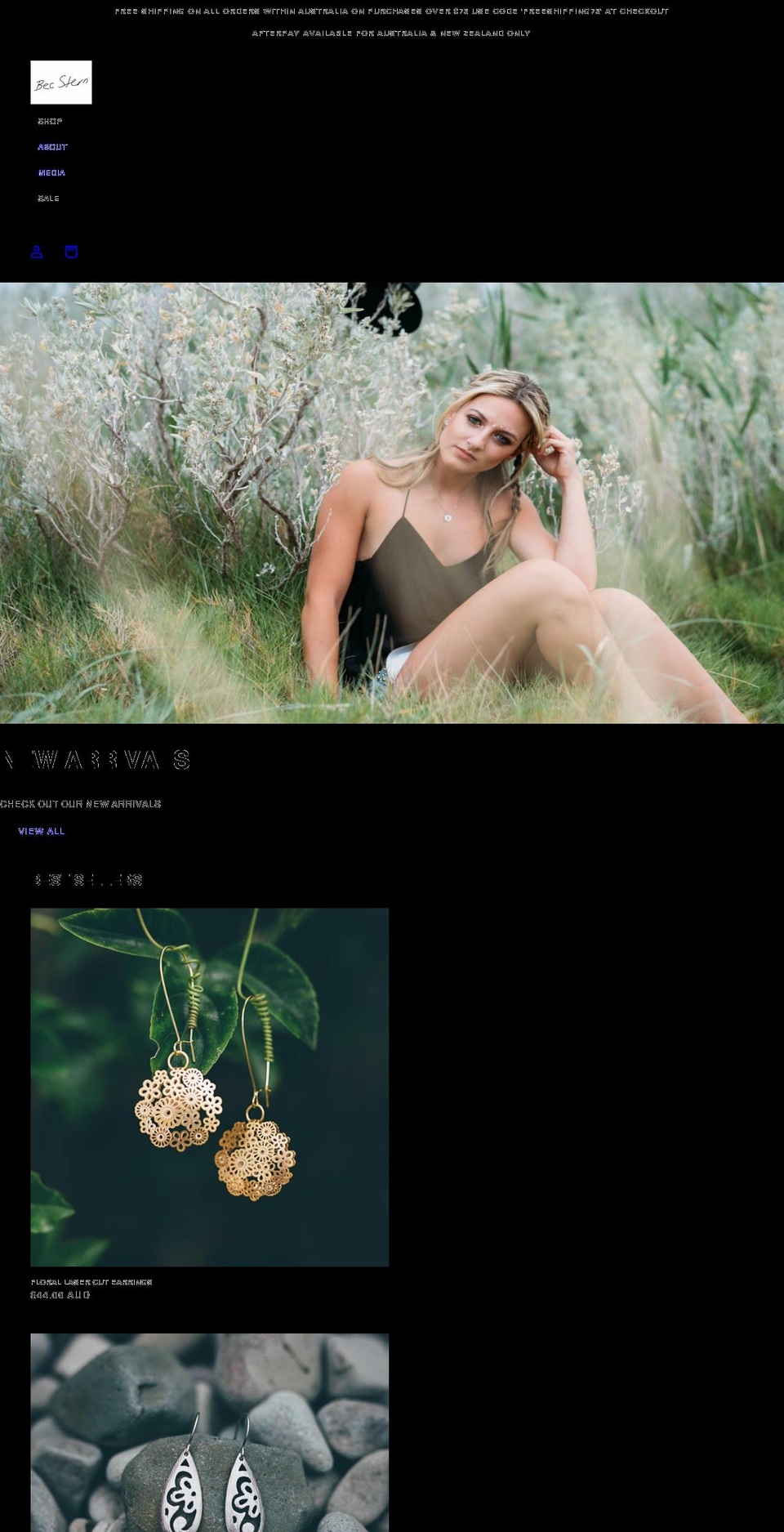 becstern.com shopify website screenshot