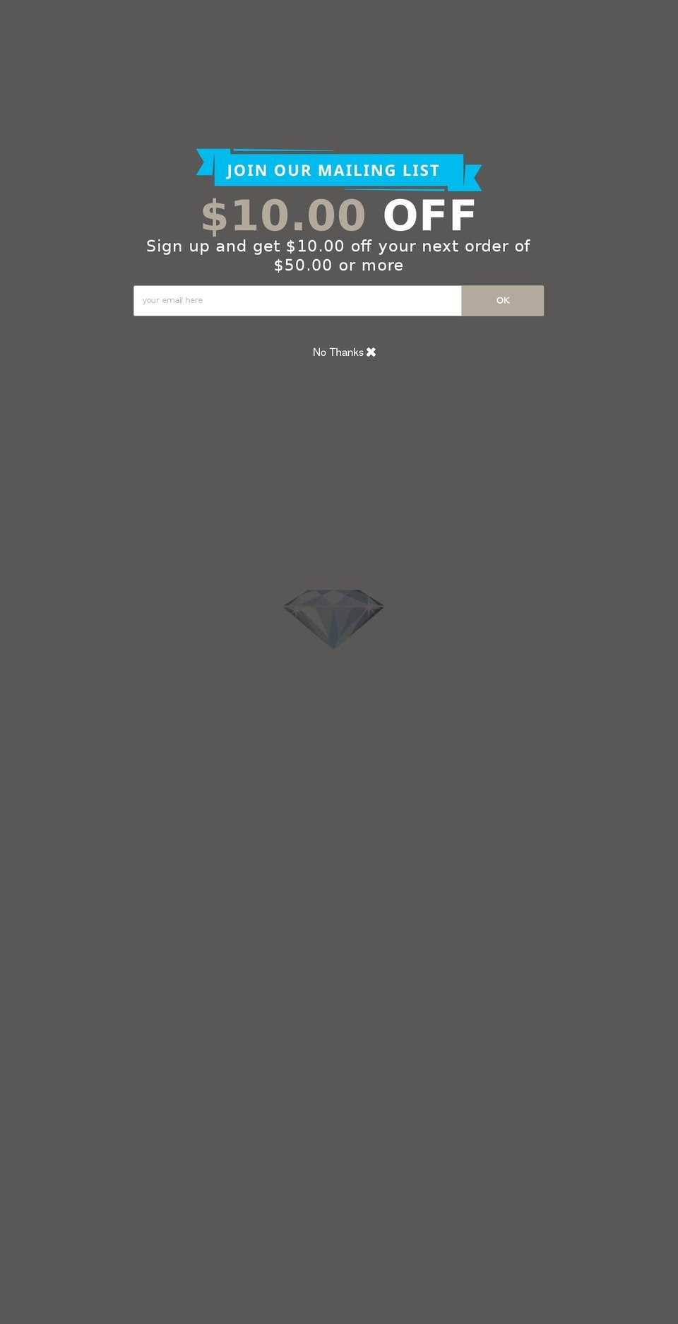 bedazzledinc.com shopify website screenshot