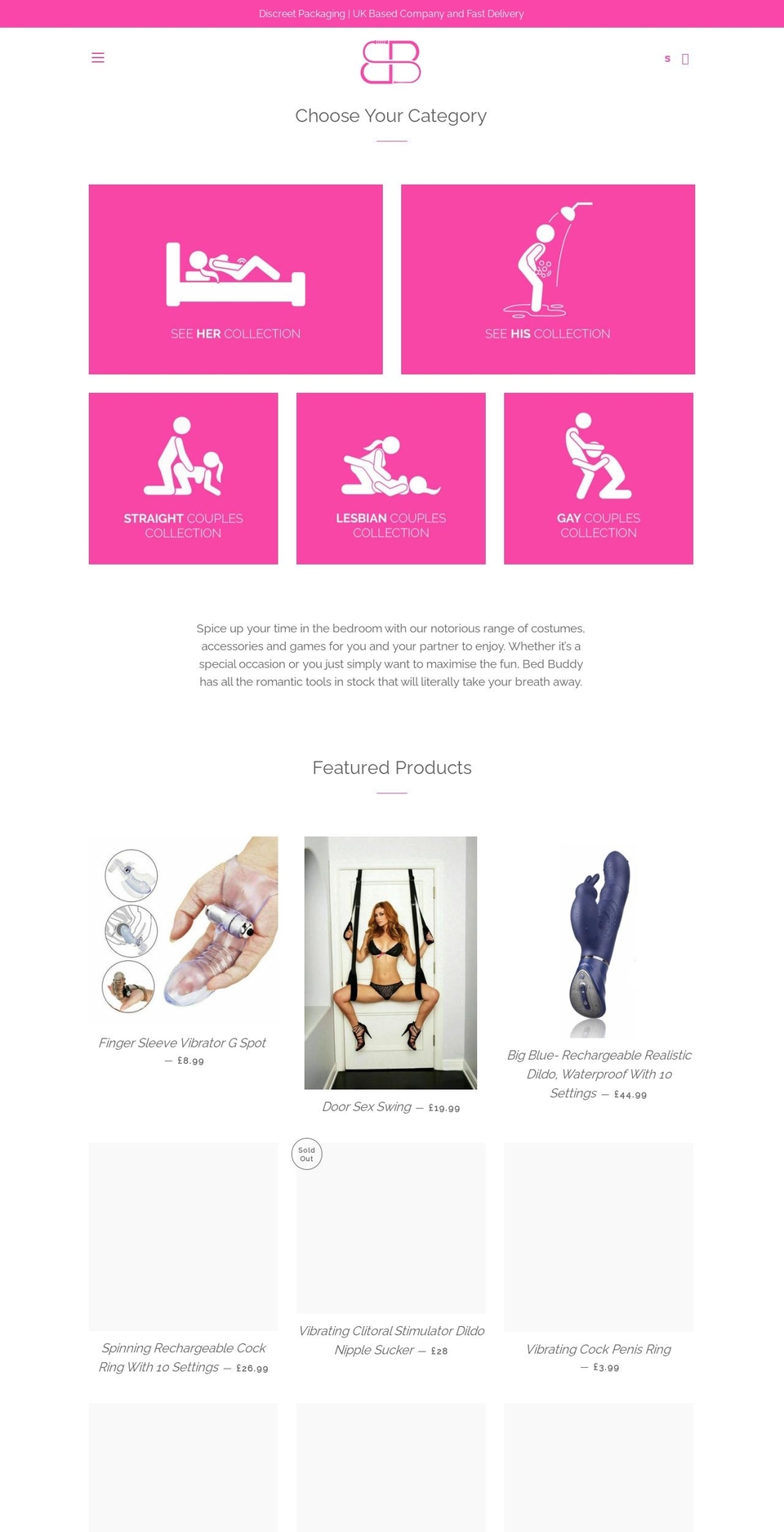 bedbuddy.co.uk shopify website screenshot