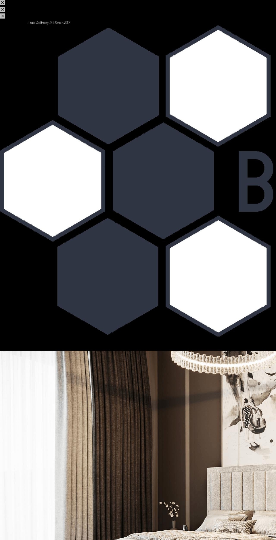 bedhive.co.uk shopify website screenshot