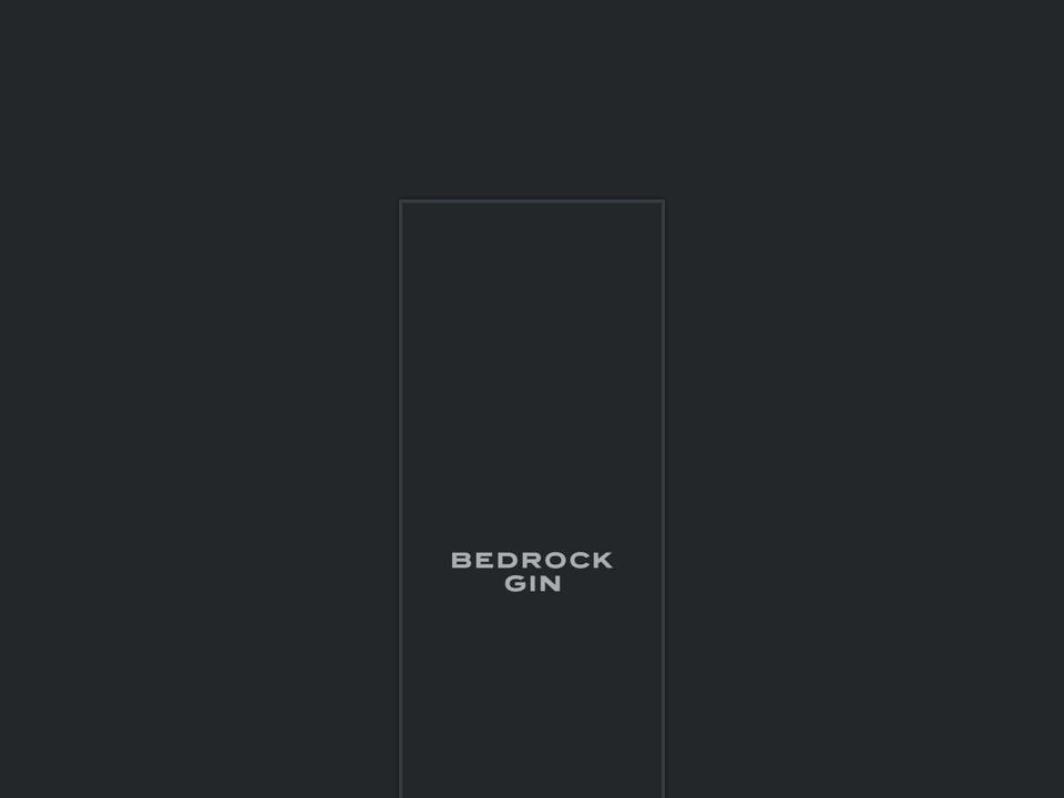 bedrockgin.co.uk shopify website screenshot