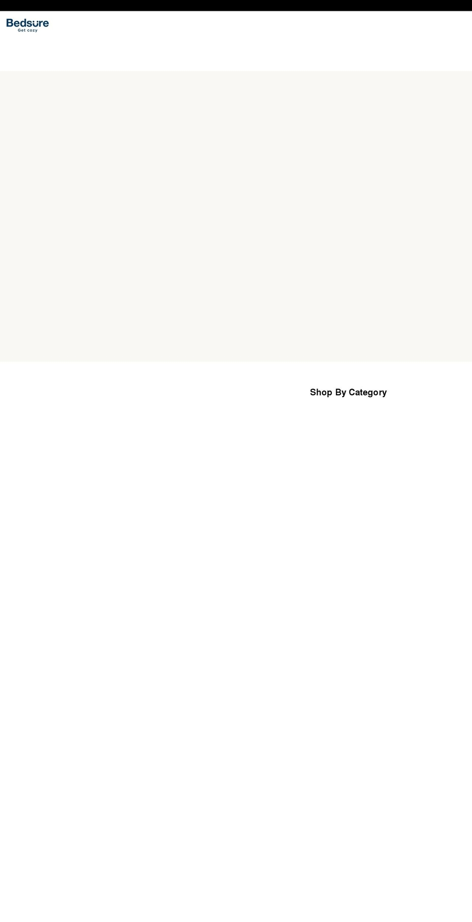 bedsurehome.com shopify website screenshot
