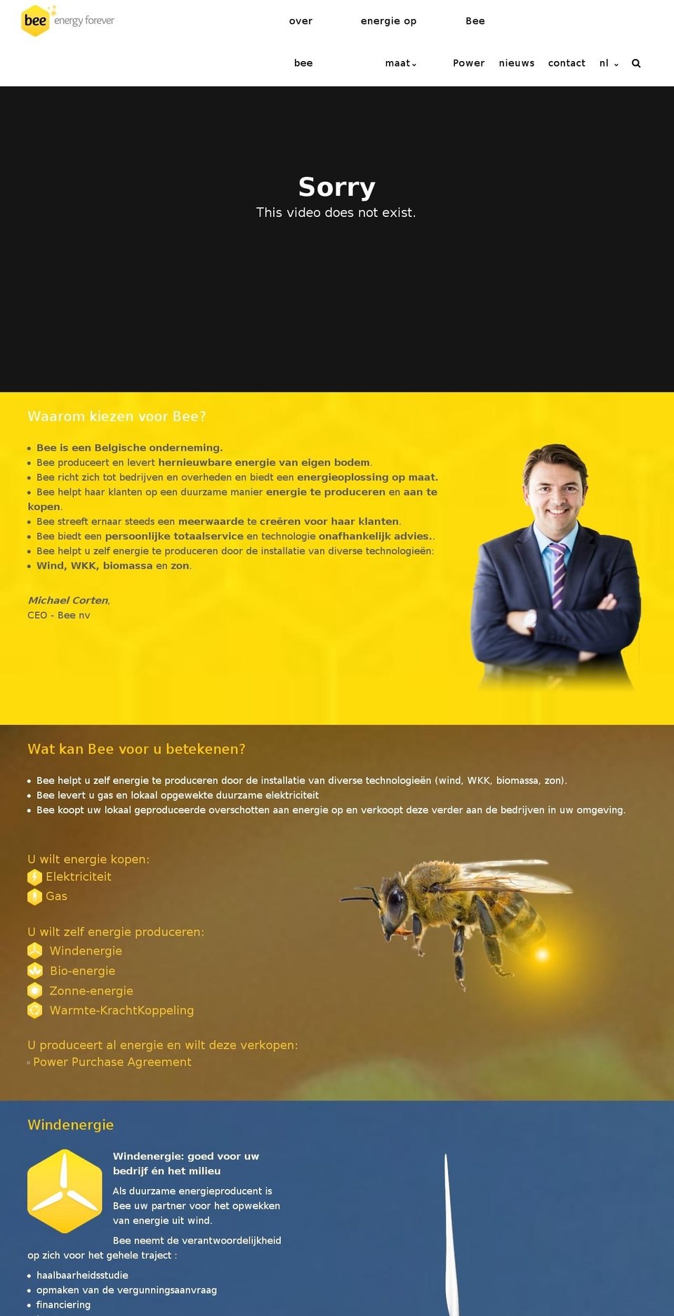 bee.eu shopify website screenshot