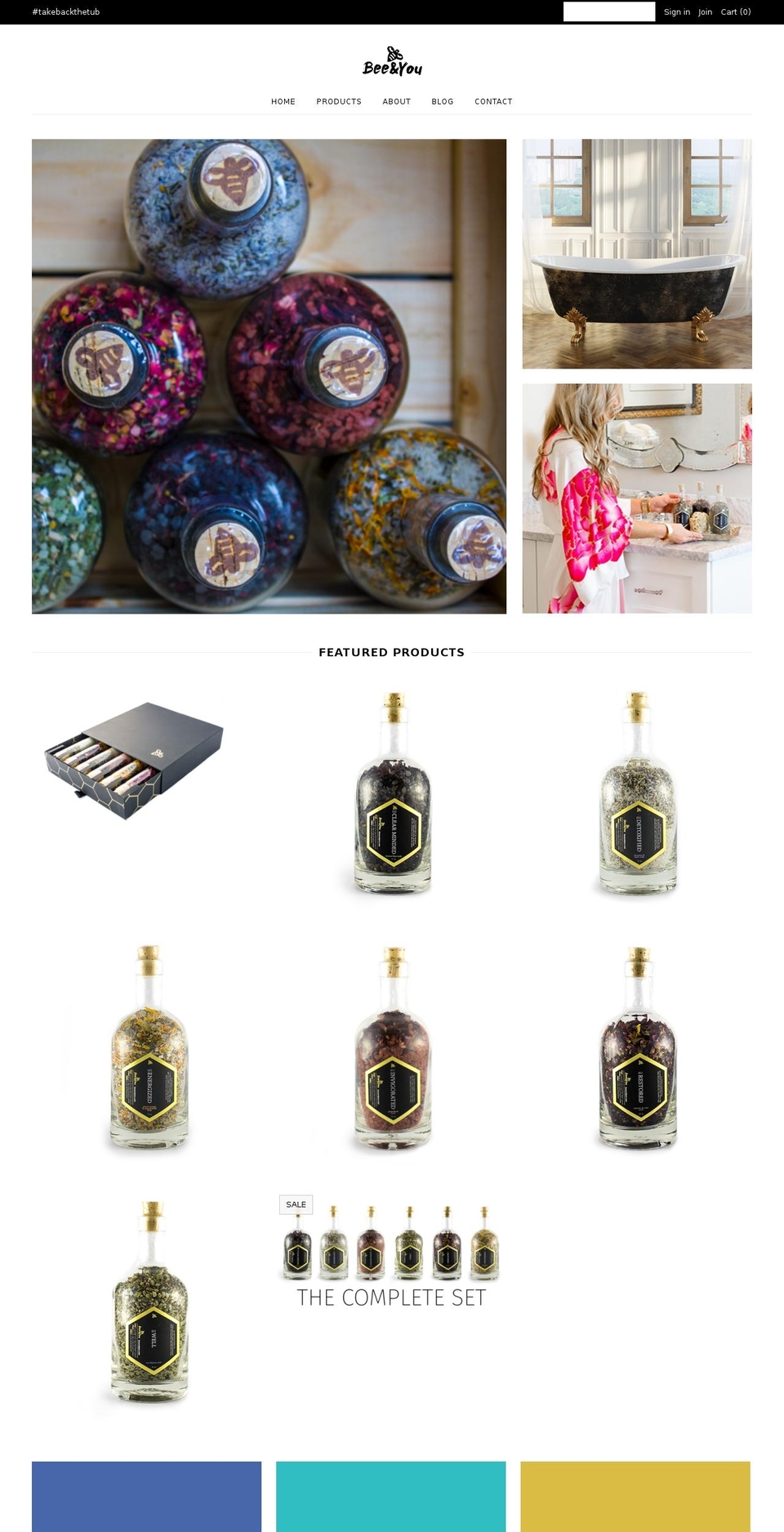 beeandyou.com shopify website screenshot