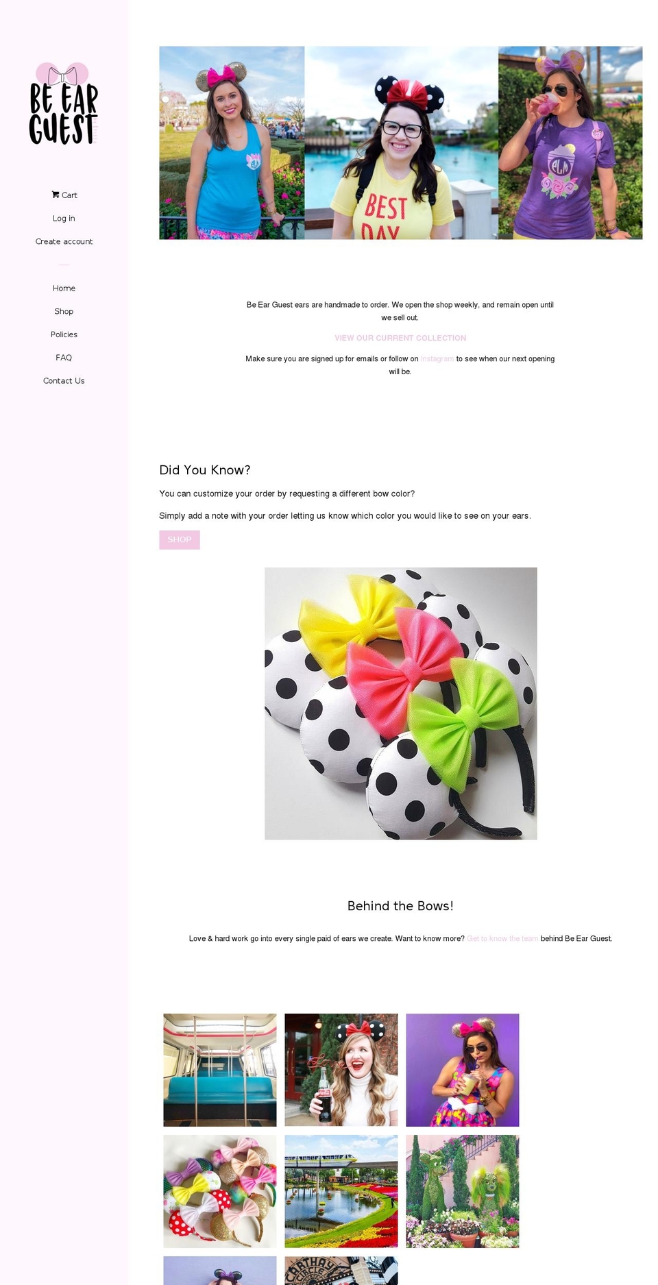 beearguest.com shopify website screenshot