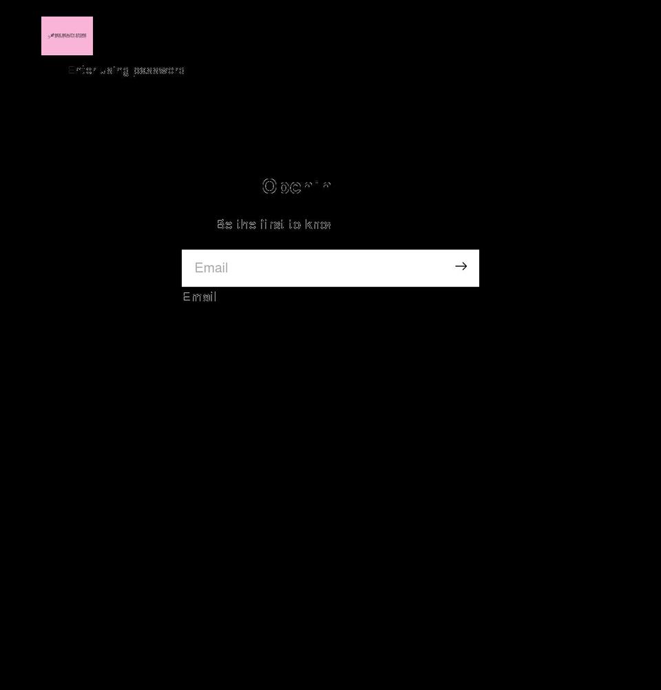 beebeautystore.com — Shopify storefront screenshot