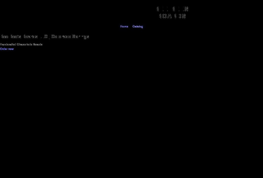 beebeesboards.com shopify website screenshot