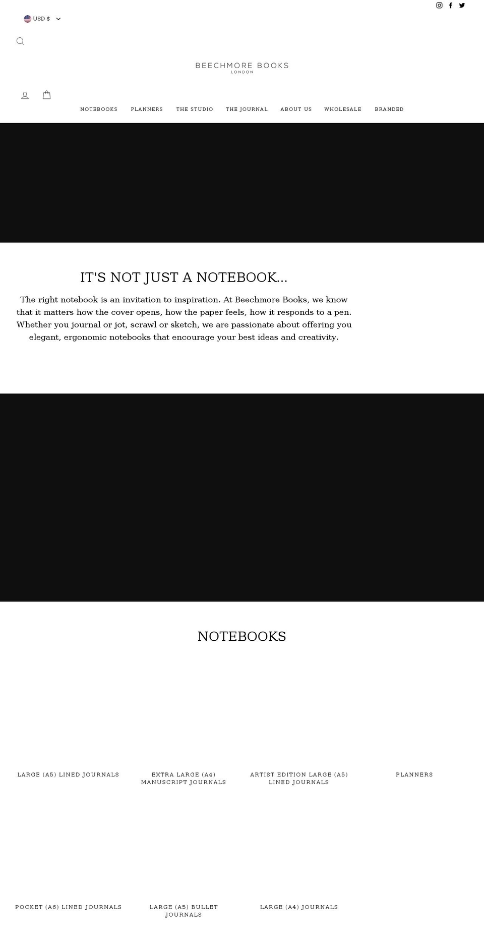 beechmorebooks.com shopify website screenshot