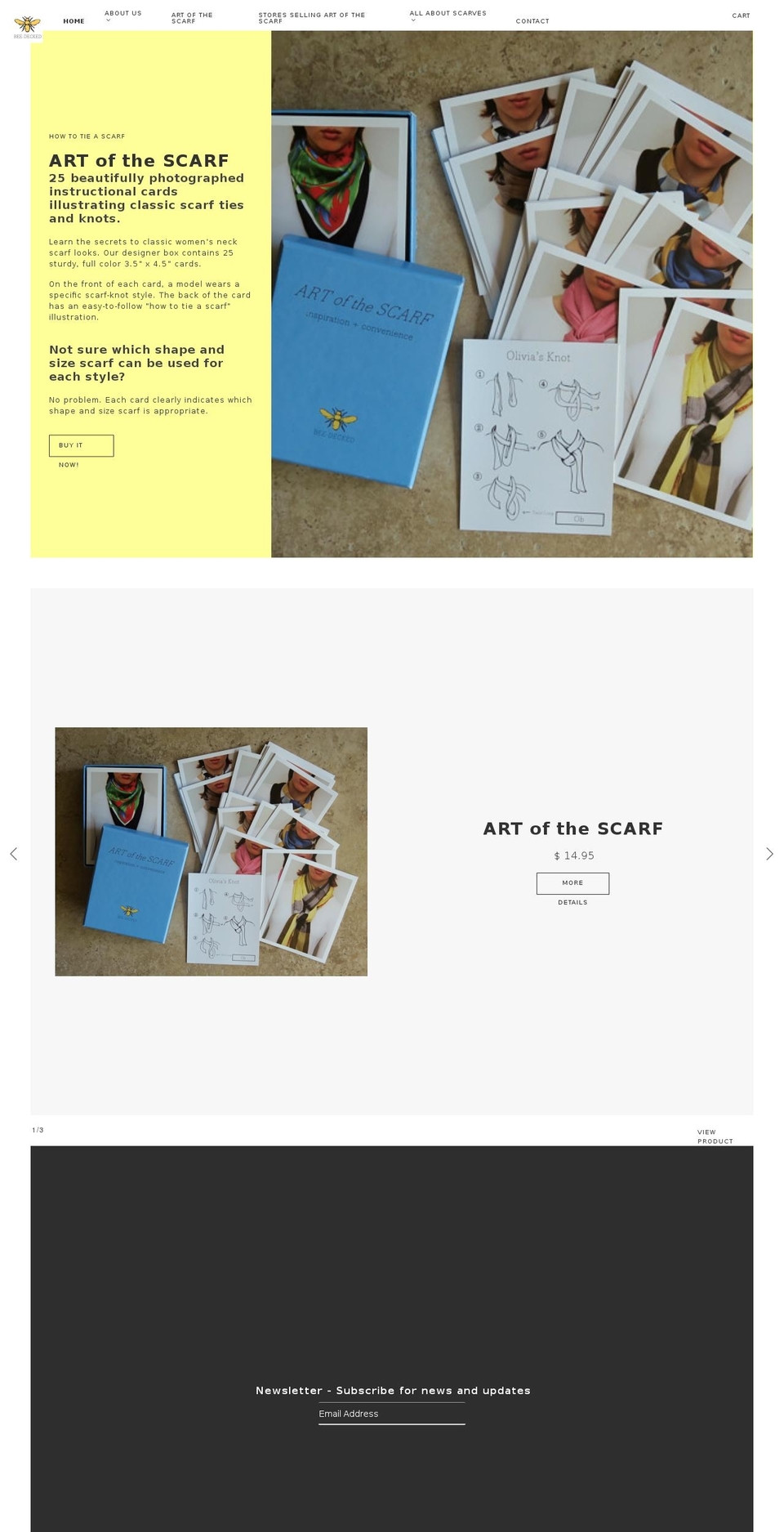 beedeckedstyle.com shopify website screenshot