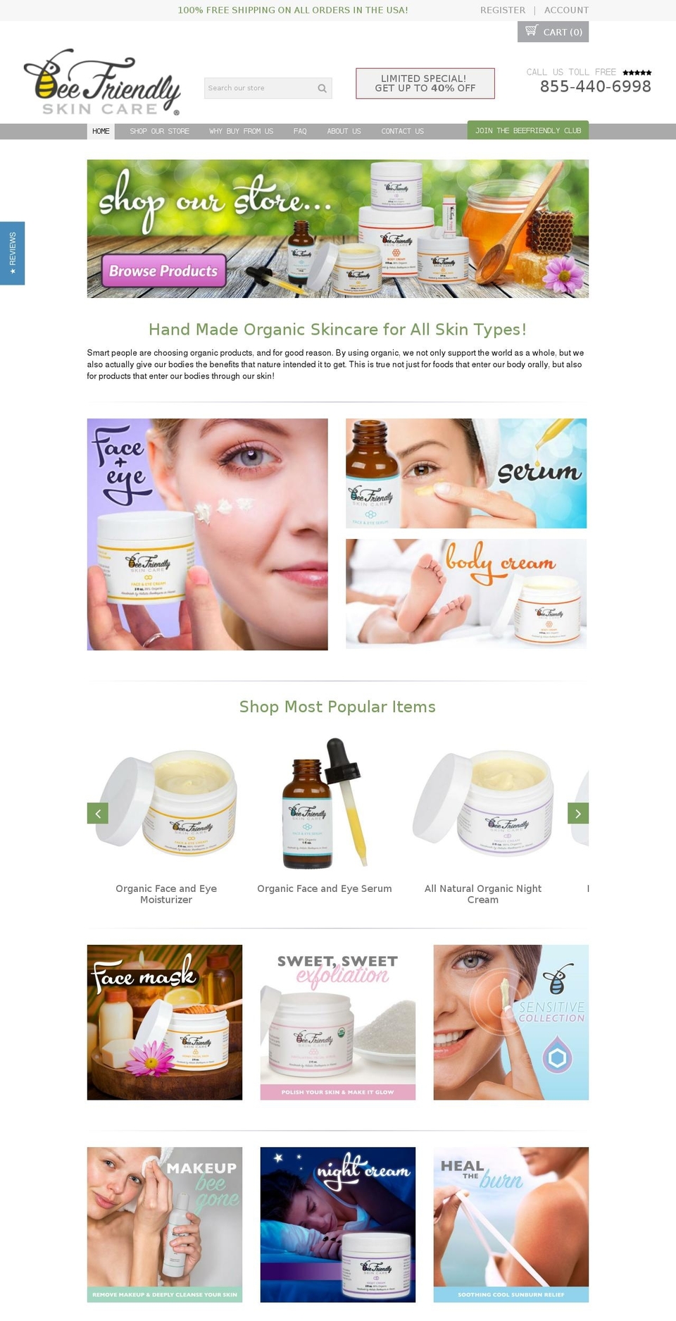 9-2-proven-profitable-theme Shopify theme site example beefriendlyskincare.net