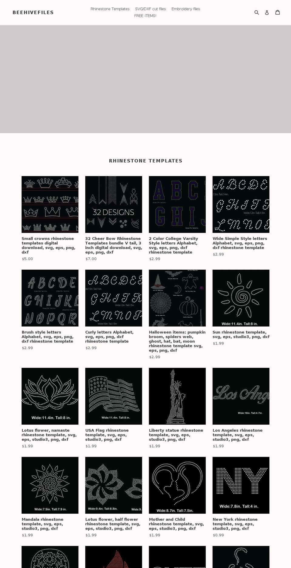 beehivefiles.com shopify website screenshot