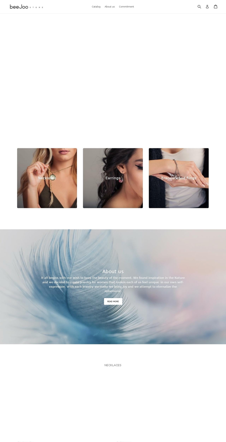 beejoostore.com — Shopify storefront screenshot
