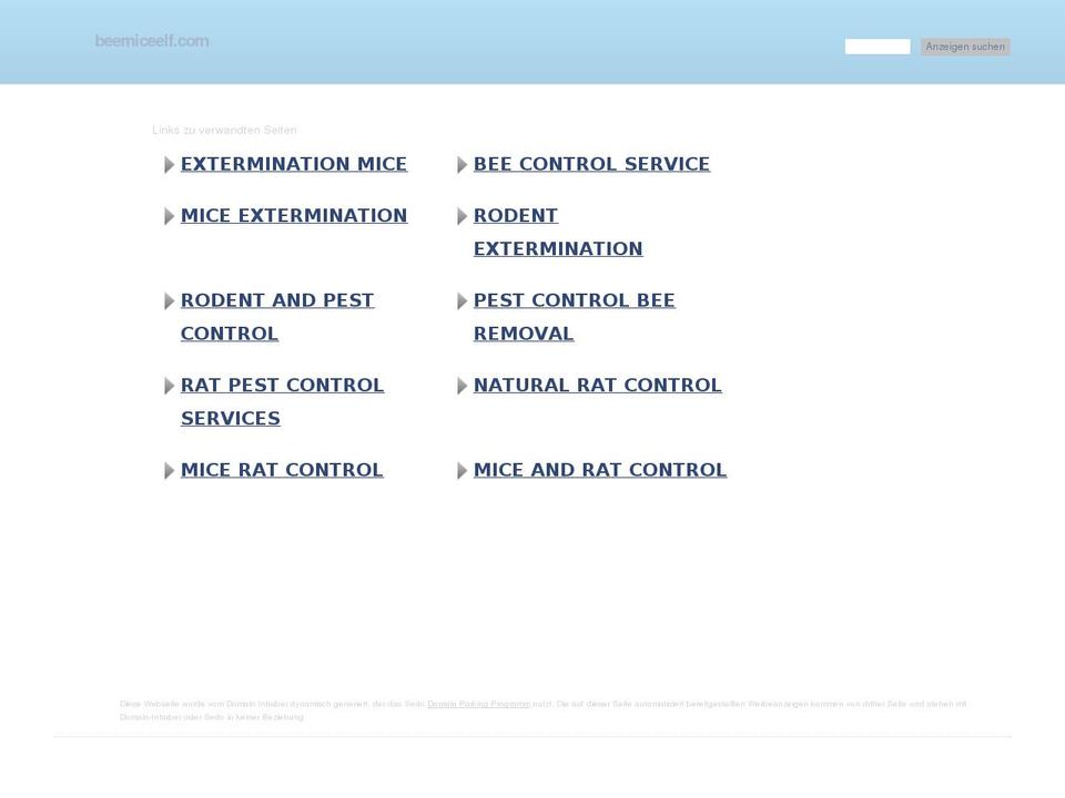 beemiceelf.com shopify website screenshot