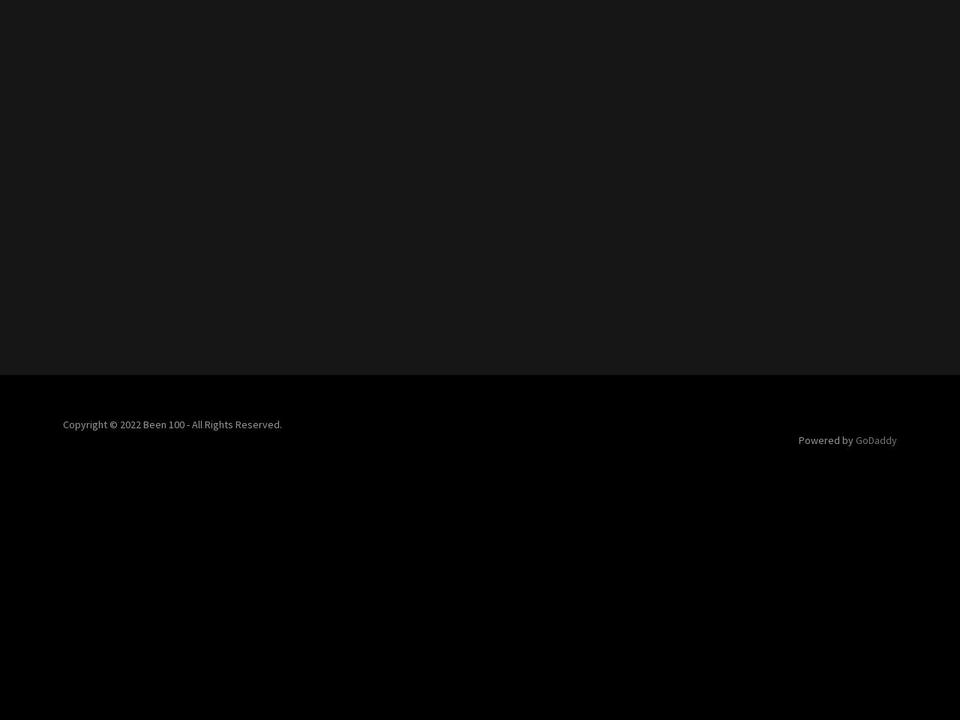 been100.com — Shopify storefront screenshot