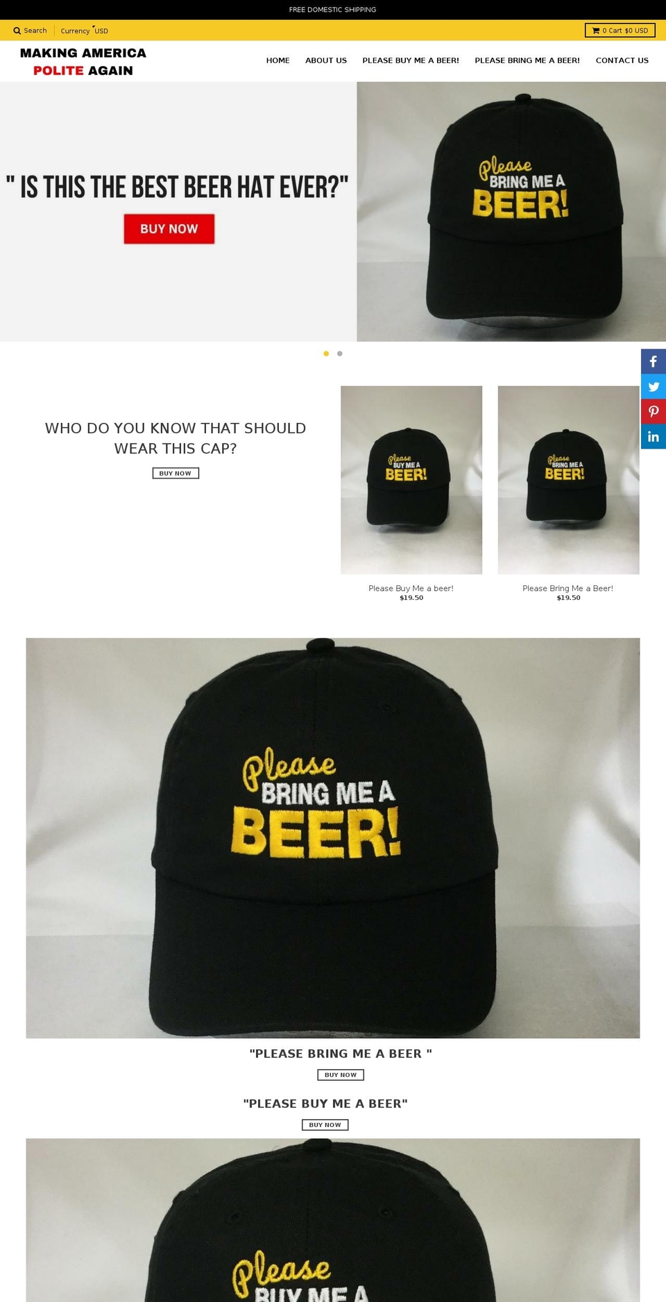 [BUNDLES] Meroxio-2-3-3-2 Shopify theme site example beerhatcollector.com